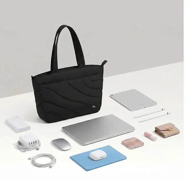 WiWU Terrace Tote Bag 16" - Black