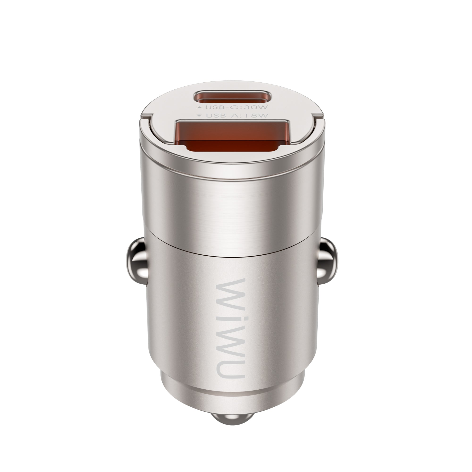 Wiwu Nano A & C 30W Fast Car Charger Wi QC028 