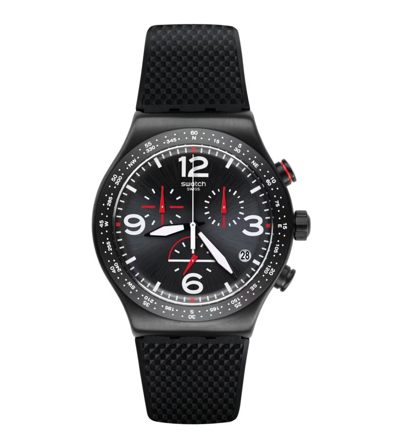 Swatch Men Watch BLACK IS BACK YVB403