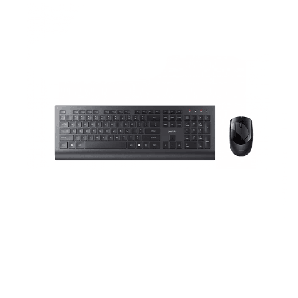 Yesido Wireless Combination Comfortable Keyboard & Mouse Set - Black