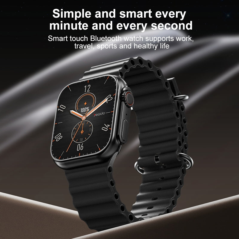 Yesido IO21 Smart Watch 1.96-inch Bluetooth Calling 