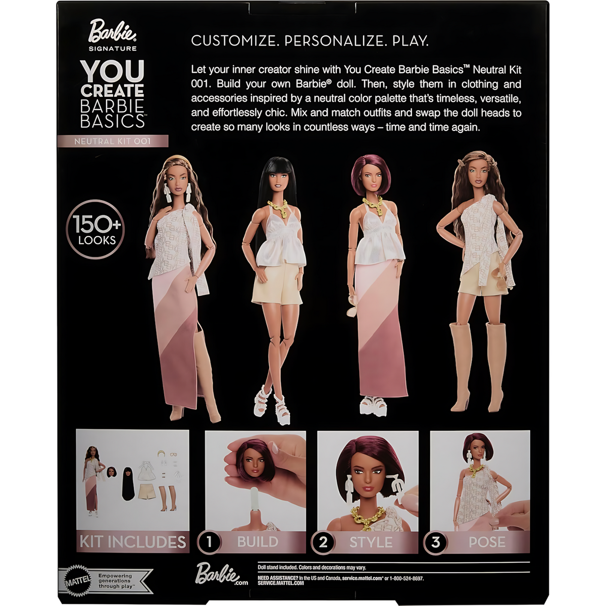 Barbie You Create Barbie Basics (brunette)