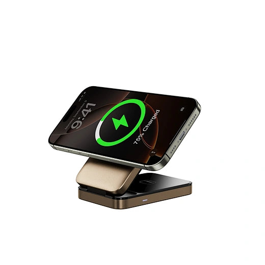 WiWU Wi-W038 3-in-1 Magnetic Wireless Charging Station for iPhone