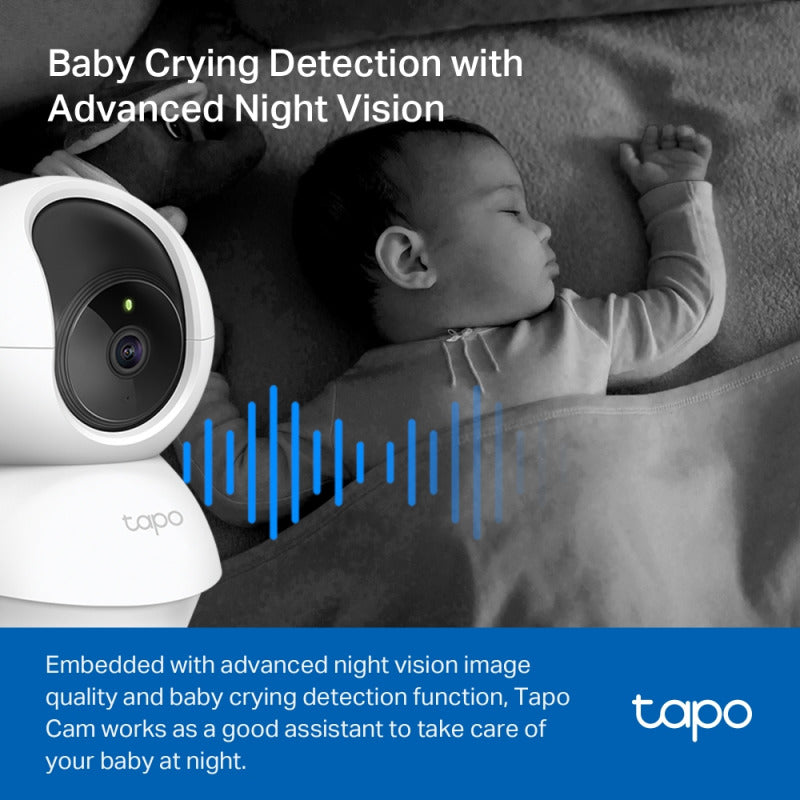 TP-Link Tapo C200C Pan/Tilt Camera | 1080p, Night Vision
