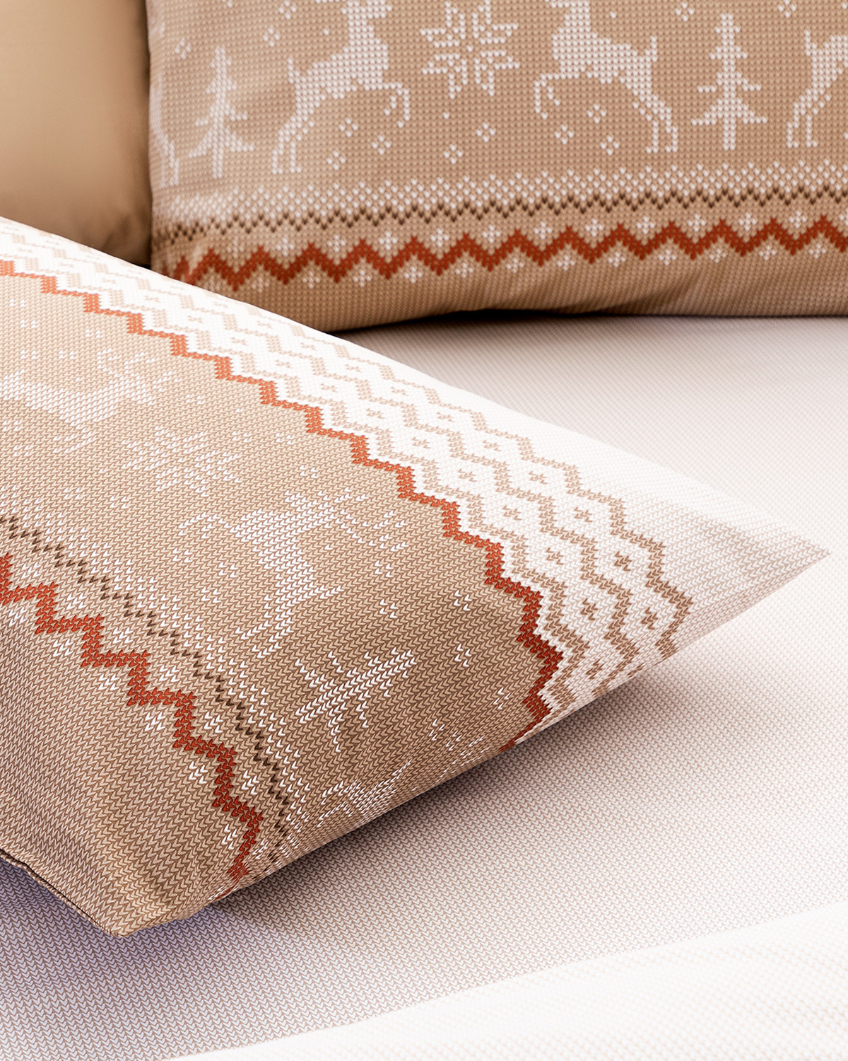 Manchot Single Size Ranforce Duvet Cover Set - Fitted - Madame Coco JO