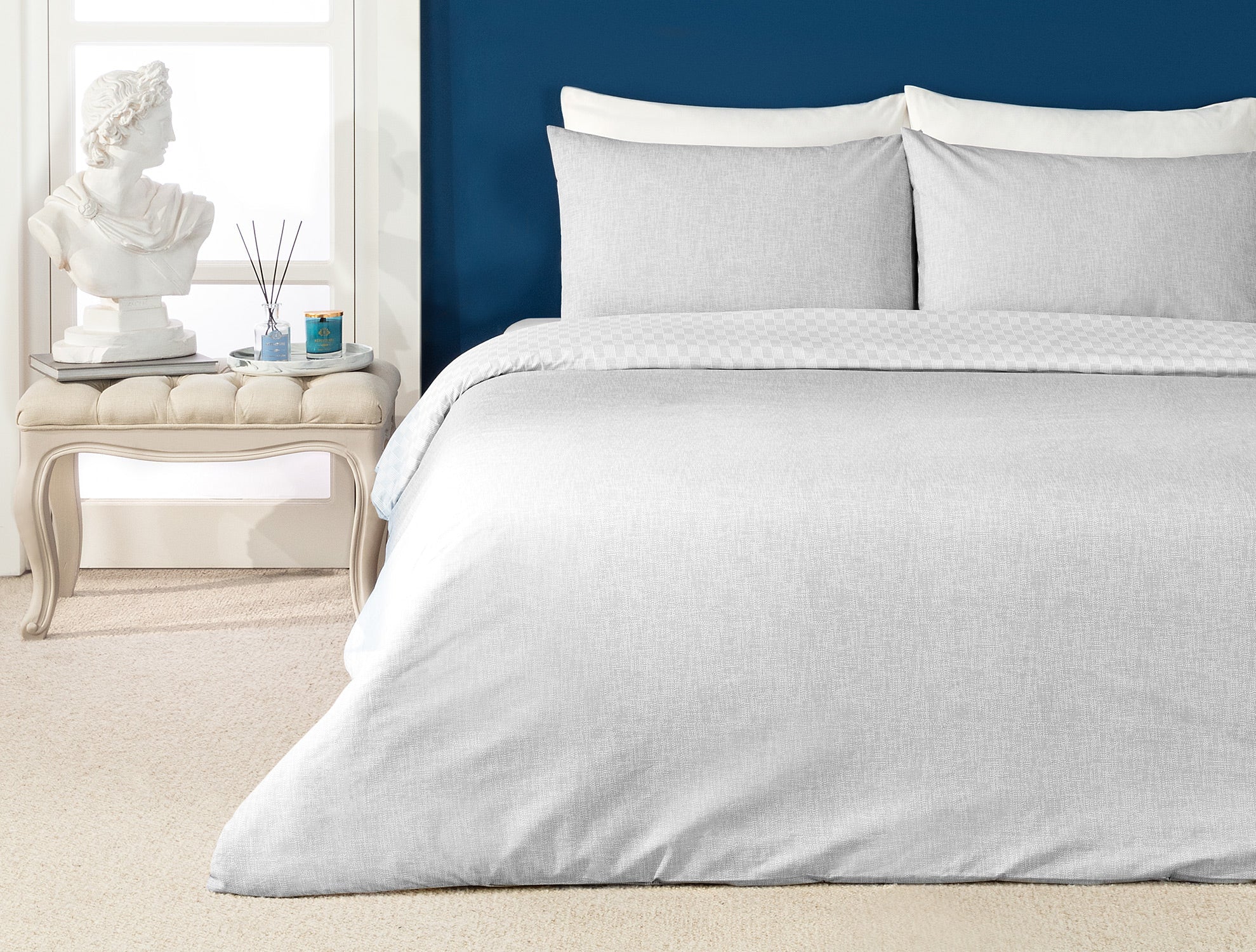 Delray Single Size Duvet Cover Set - Madame Coco JO
