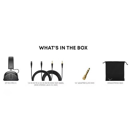 سماعات Beyerdynamic DT 900 PRO X | سماعات رأس استوديو مفتوحة للمزج والإتقان