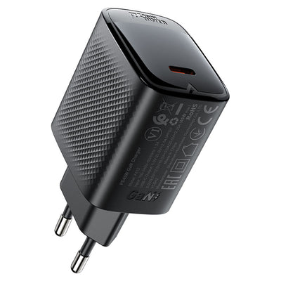 ACEFAST A112 PD45W GaN Wall Charger Single USB-C EU Plug