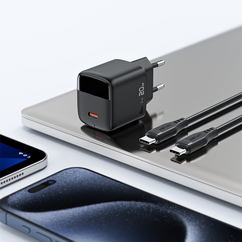 ACEFAST A113 GaN PD20W Fast Wall Charger USB-C (EU Plug)