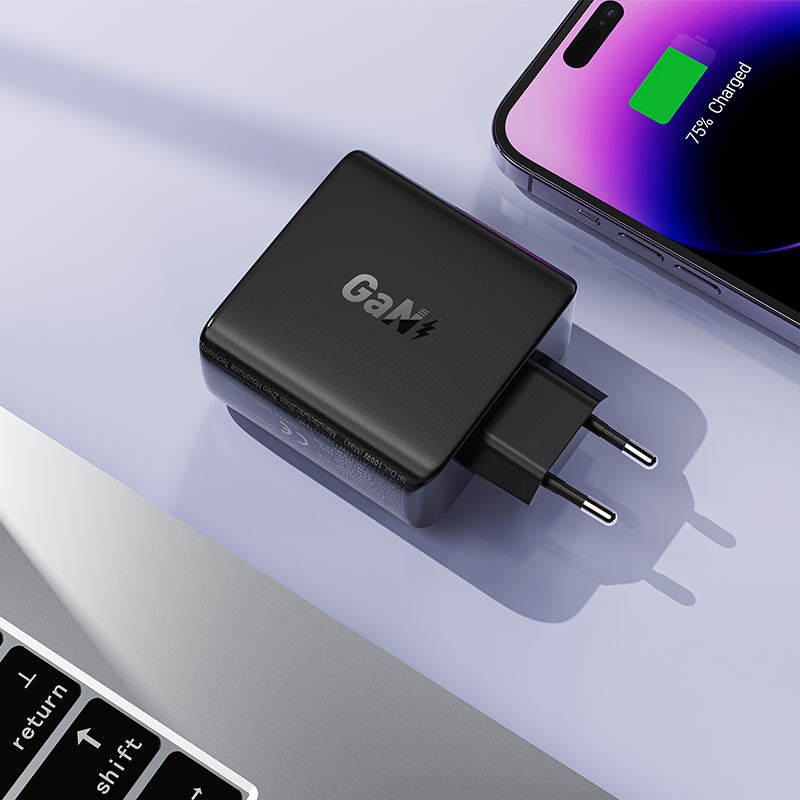 شاحن ACEFAST A94 GaN 100W 4 منافذ USB-C وUSB-A