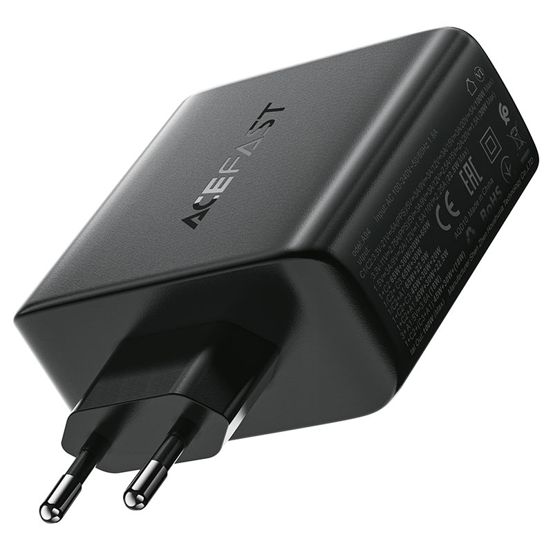 شاحن ACEFAST A94 GaN 100W 4 منافذ USB-C وUSB-A