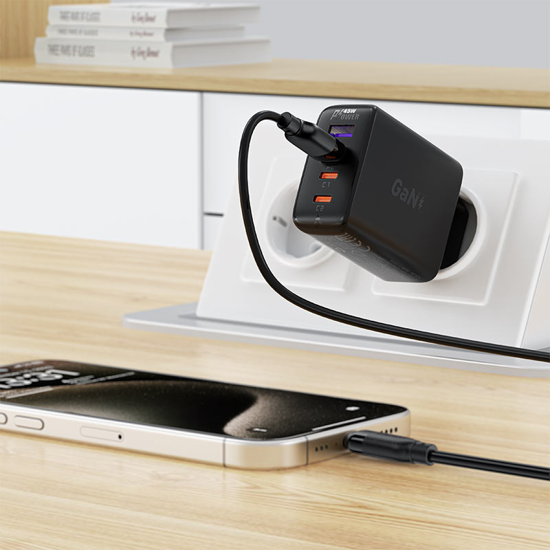 كيبل شحن Acefast C16-04 USB-A إلى USB-C متين وسريع