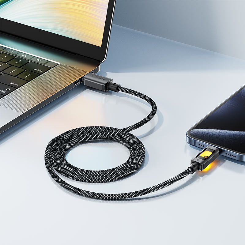 كيبل شحن ونقل بيانات Acefast C21-04 USB-A إلى USB-C