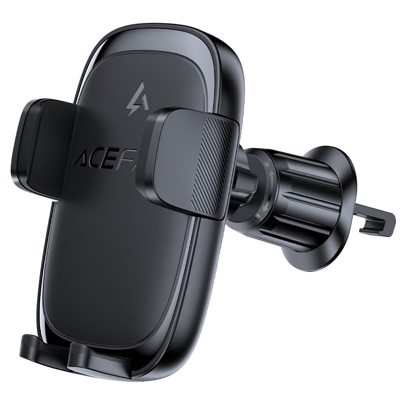 ACEFAST D48 15W Wireless Charging Car Holder Air Vent Mount with Mechanical Clamp