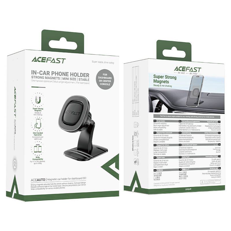 Acefast D51 Magnetic Car Mount – Secure Phone Holder