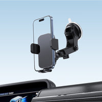 ACEFAST D53 15W Wireless Charging Car Holder with Auto-Clamp & Telescopic Rod