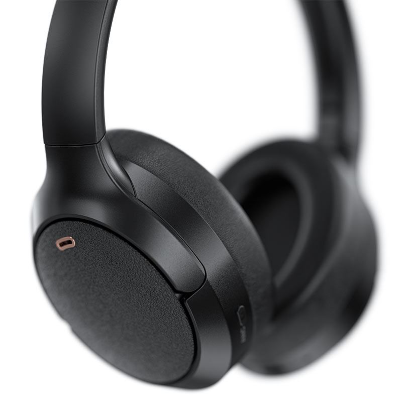 ACEFAST H6 ANC Wireless Headset – 30dB Noise Cancellation | 40mm Hi-Fi | Bluetooth 5.3 | 55H Battery | IPX4 | Foldable