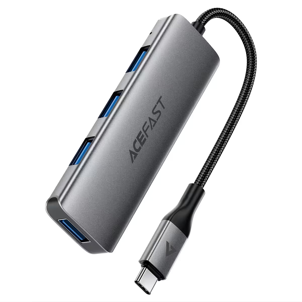 ACEFAST J15 USB-C Hub 4-in-1 – 4 × USB3.0 Ports, 5Gbps, Aluminum Alloy