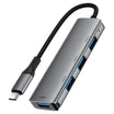 موزع ACEFAST J15 USB-C 4 في 1 USB 3.0 ألمنيوم 5Gbps