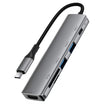 قاعدة ACEFAST J18 USB-C 6 في 1 4K 60Hz PD 90W