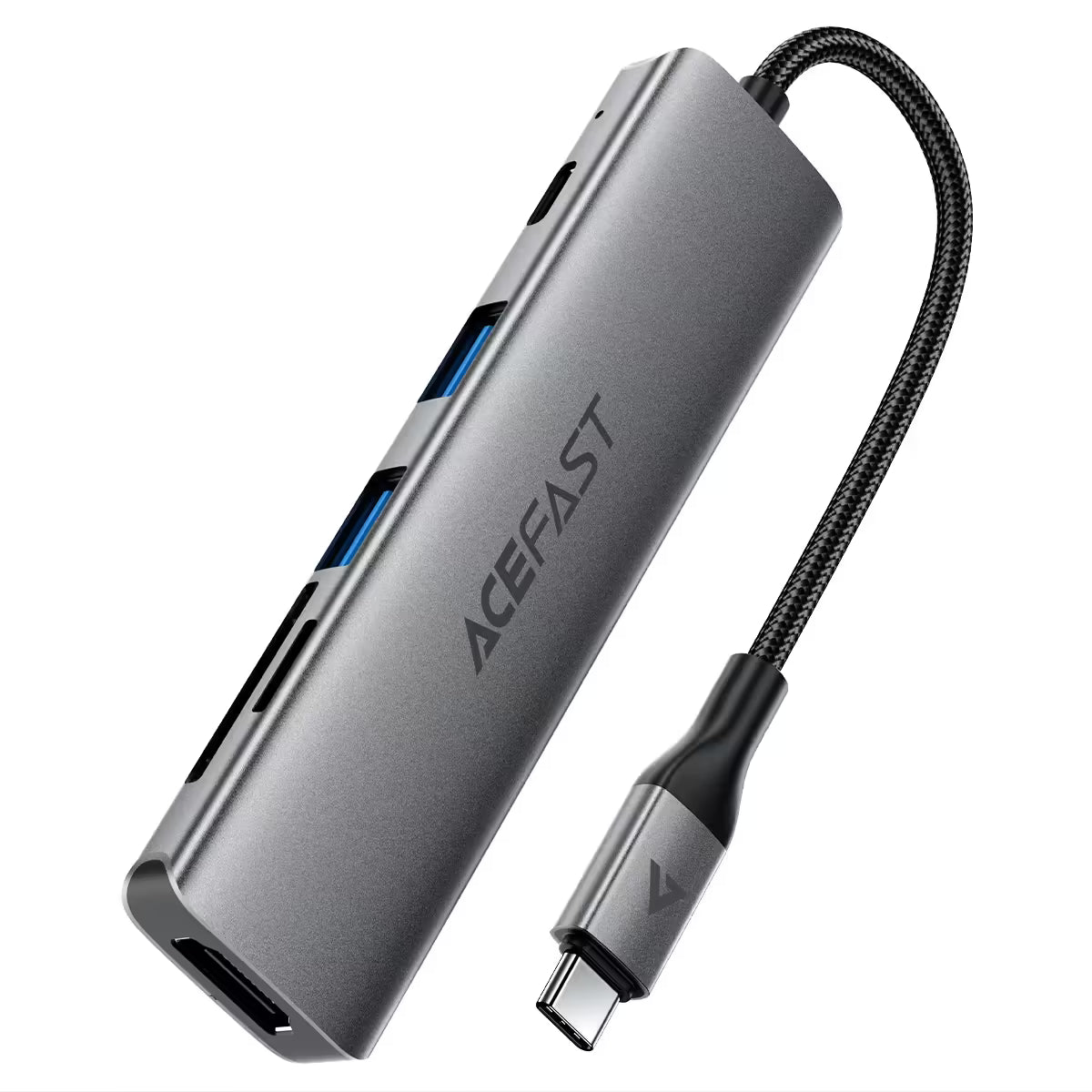 قاعدة ACEFAST J18 USB-C 6 في 1 4K 60Hz PD 90W