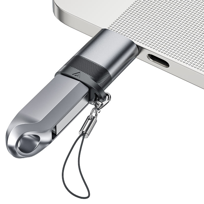 محول ACEFAST J8 USB-C إلى USB-A 10Gbps شحن 27W