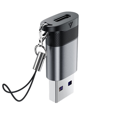 ACEFAST J8 USB-C to USB-A Adapter – 10Gbps, 27W Charging, Plug & Play