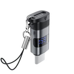 ACEFAST J9 USB-C to USB-C Adapter – 100W Charging, Digital Display, Plug & Play