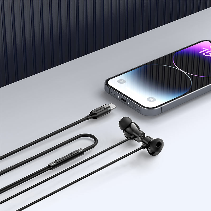 سماعات ACEFAST L10 USB-C سلكية 13mm ميكروفون HD