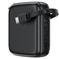 ACEFAST M15 Power Bank 10000mAh – PD 20W Fast Charge | Built-In USB-C Cable | LED Indicator | Air Travel Safe