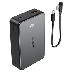 ACEFAST M29 Power Bank 20000mAh – 22.5W Fast Charge | Dual USB-C | USB-A | LED Display | 7-Layer Safety | Air Travel Safe
