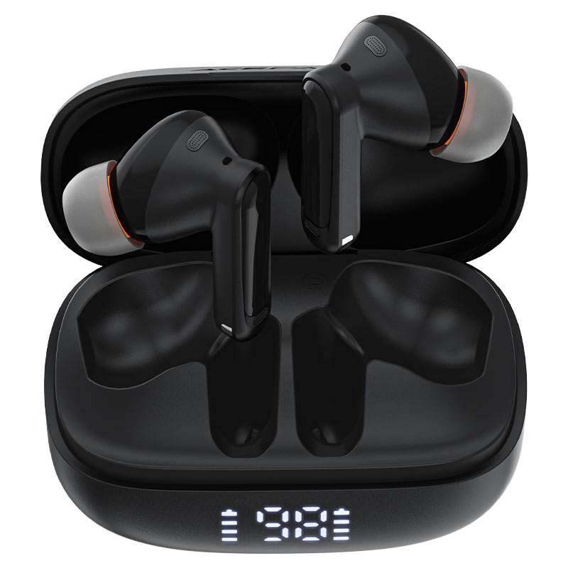ACEFAST W1 ANC TWS Earbuds – 35dB Noise Cancellation | 4-Mic ENC | Transparency Mode | LED Display | Bluetooth 5.4 | 35H Battery | IPX4