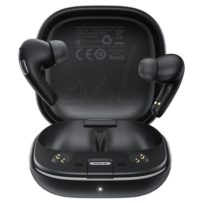 ACEFAST W4 TWS Earbuds with Built-in Phone Stand – Bluetooth 5.4 | ENC | 28H Battery | IPX4 | Fast Charging