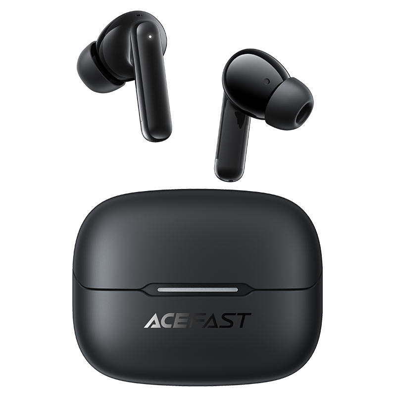 ACEFAST W5 Hybrid ANC TWS Earbuds – 6-Mic ANC | Bluetooth 5.4 | 30H Battery | Low Latency | IPX4 | Fast Charging