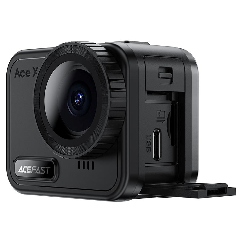 ACEFAST X1 4K Action Camera – 20MP, EIS, IPX8 21m Waterproof, Wi-Fi, Touch Screen