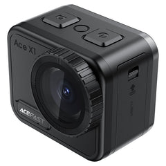 ACEFAST X1 4K Action Camera – 20MP, EIS, IPX8 21m Waterproof, Wi-Fi, Touch Screen
