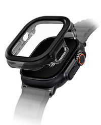 UNIQ Voute Watch Case With Tempered Glass Screen 49mm -Jet Black (Jet Black)