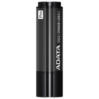 ADATA S102 Pro Flash Drive 256GB Ultra Fast USB 3.0 Read Speed 100 MB/S, Grey
