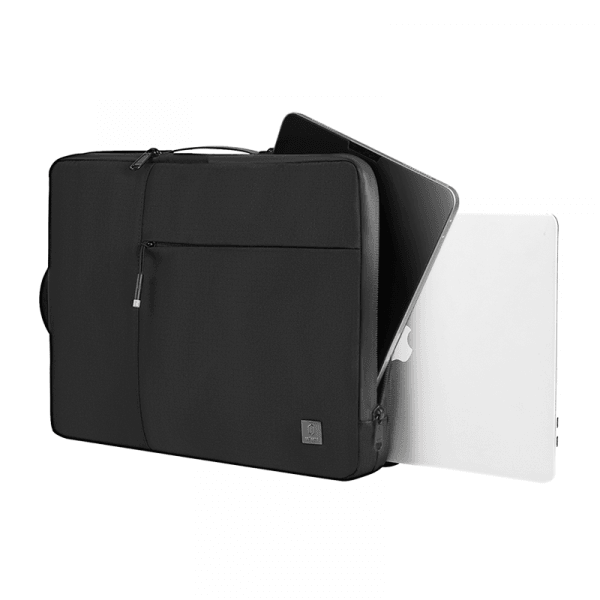 WIWU ALPHA DOUBLE LAYER SLEEVE BAG FOR 13.3" LAPTOP - BLACK