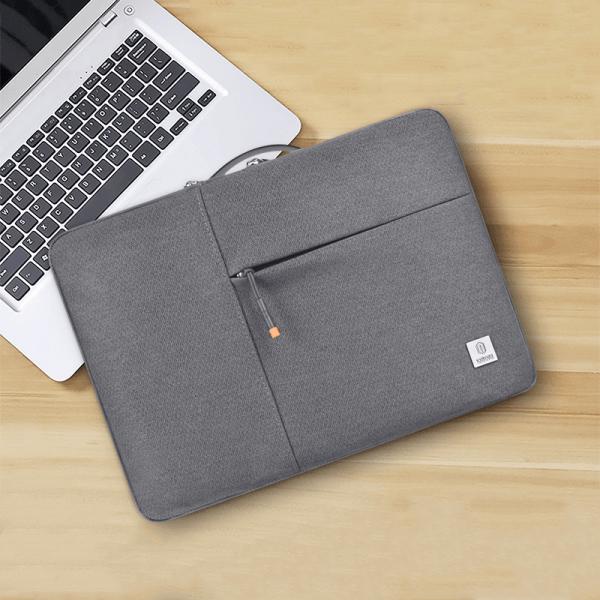 WIWU ALPHA DOUBLE LAYER SLEEVE BAG FOR 13.3" LAPTOP - GRAY