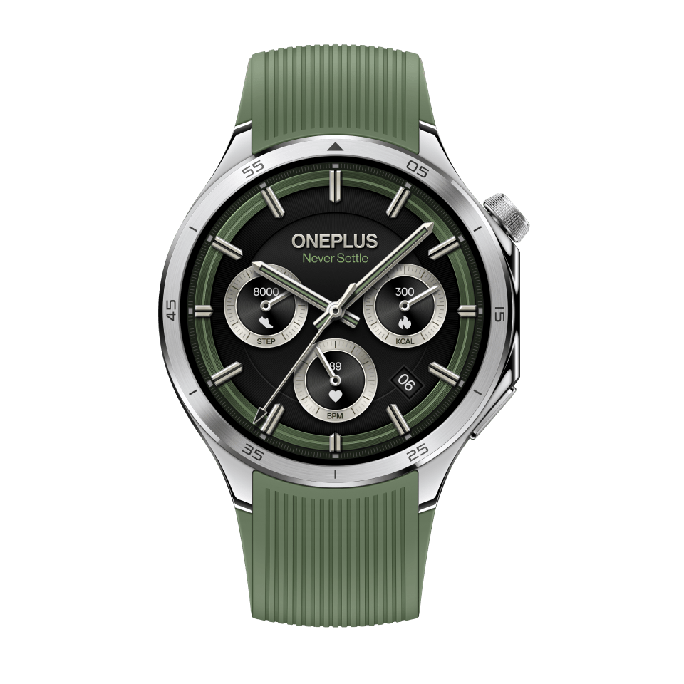 OnePlus Watch 3 - Premium Smartwatch with Wear OS & Military-Grade Durability