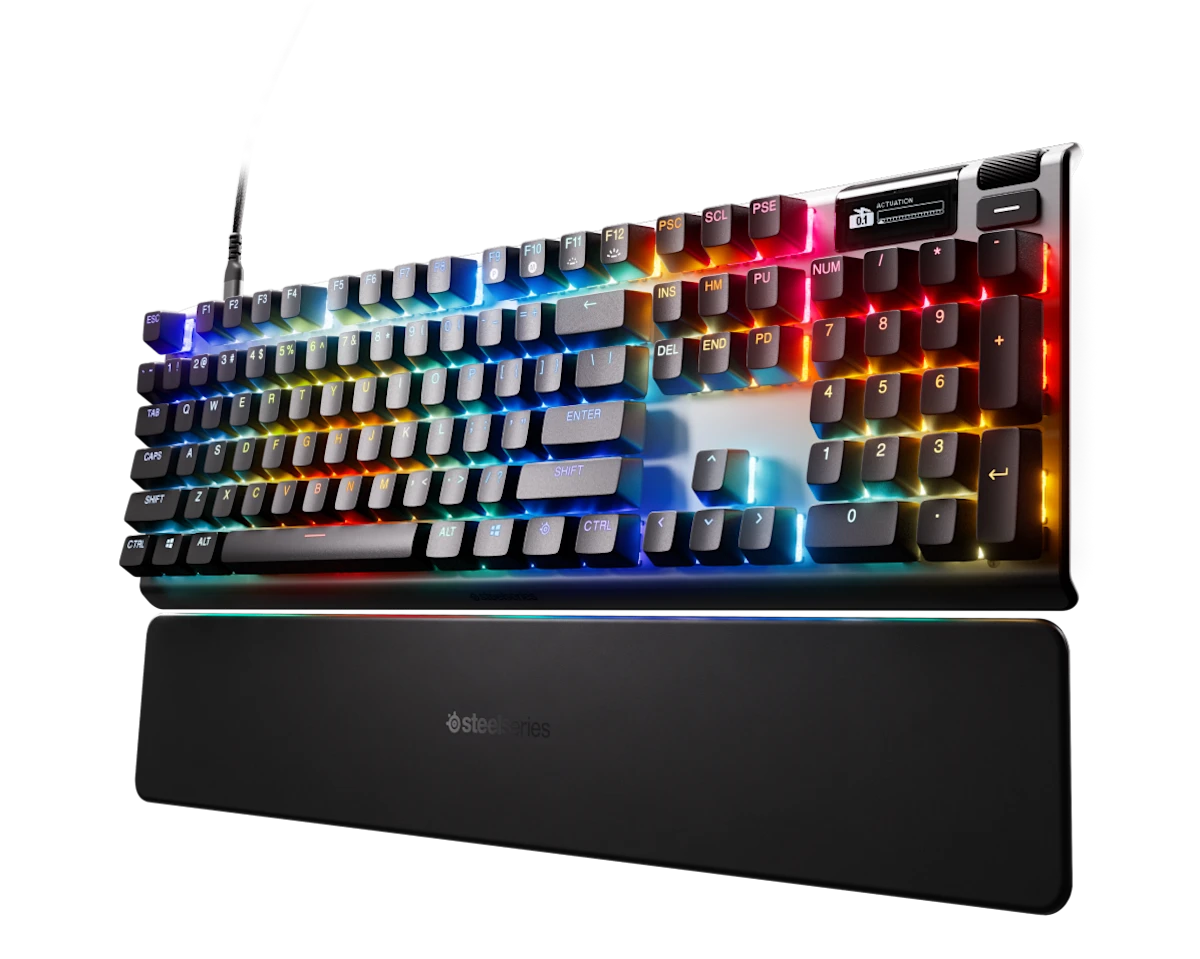 SteelSeries Apex Pro Gen 3 - أسرع لوحة مفاتيح للألعاب في العالم