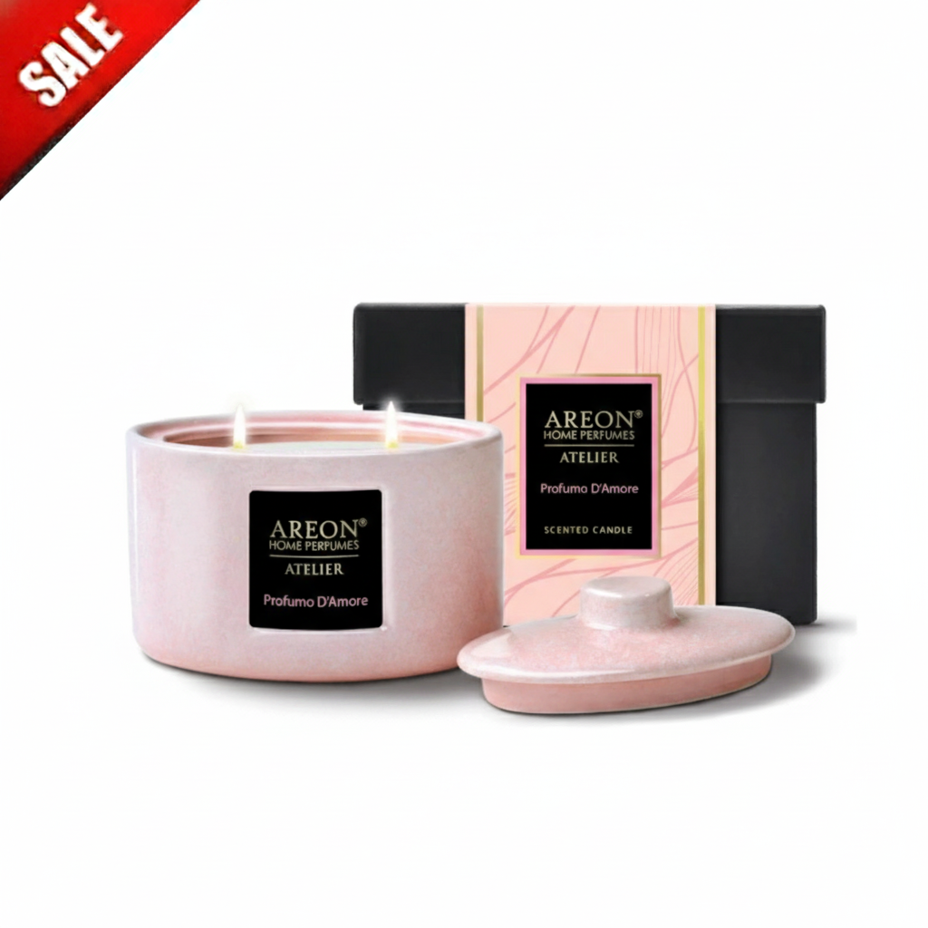 AREON Ceramic Candle Atelie Profumo D’Amor
