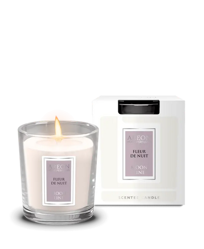 AREON Moon Line Scented Candle, Fleur De Nuit
