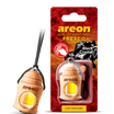 AREON Hanging Jar Car Air Freshener, Black Crystal