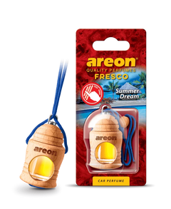 AREON Hanging Jar Car Air Freshener, Summer Dream