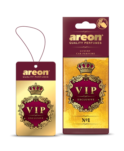 AREON VIP Hanging Car Air Freshener, Exclusive No.1