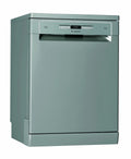 Ariston LFO 3P31 WL X Freestanding Dishwasher, 15 Place Settings, 10 Programs, 3 Baskets, Inox