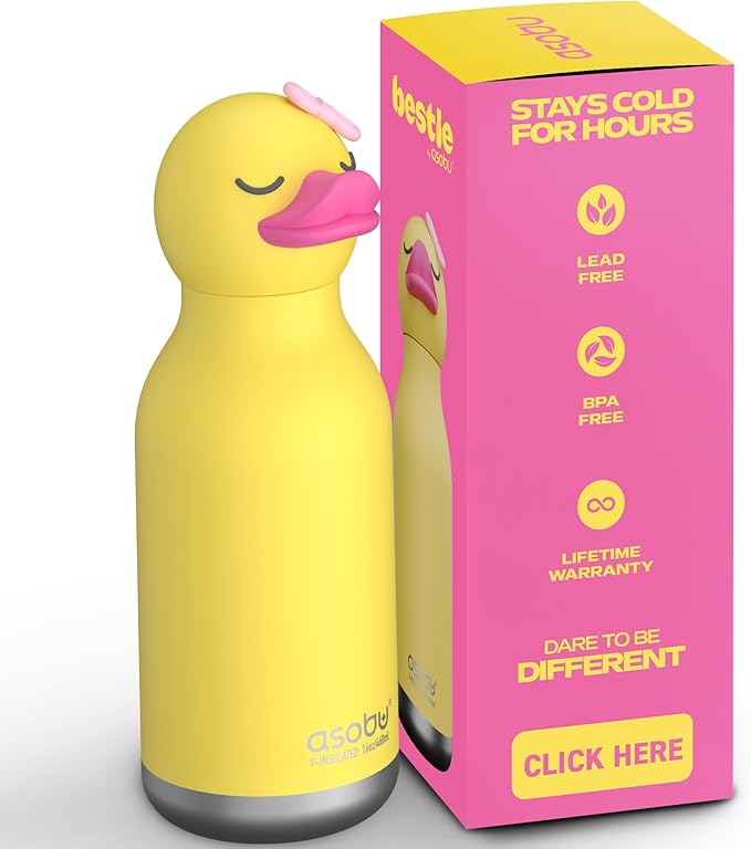 ASOBU Bestie Duck Kids Bottle