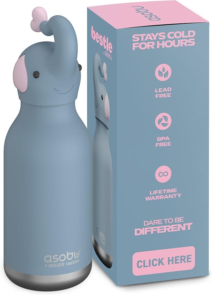ASOBU Bestie Insulated Stainless Steel Water Bottle